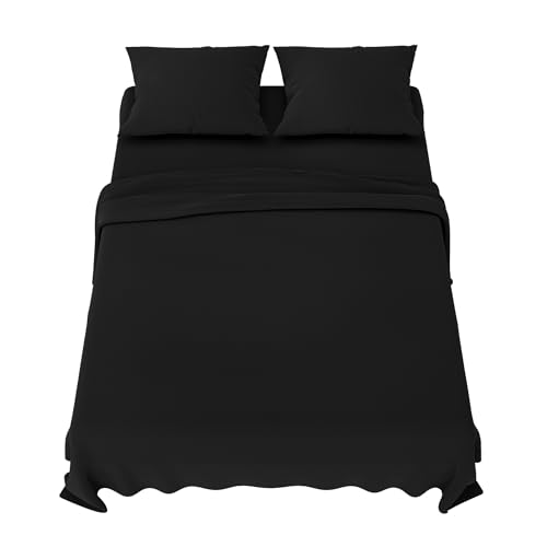 Dreamzie Sabanas 135x190 cm - Juego de Sabanas 4 Piezas - Poli&eacute;ster Microfibra Cepillada - Sabana...