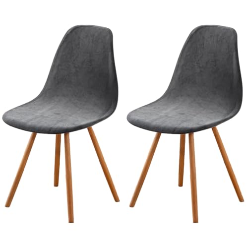 Highdi Fundas para Sillas de Comedor El&aacute;sticas, 6 Piezas Fundas Sillas Ajustables Terciopelo Funda...