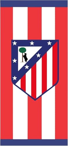 Kimbatex Textil Hogar Tienda Atl&eacute;tico de Madrid Toalla de Microfibra, Roja y Blanca, 70 x 140 cm,...