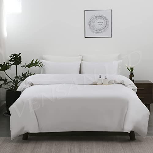 Vensan Juego de Cama con Funda N&oacute;rdica y 2 Fundas de Almohada, Tama&ntilde;o: Doble, 100% Algod&oacute;n, 300...