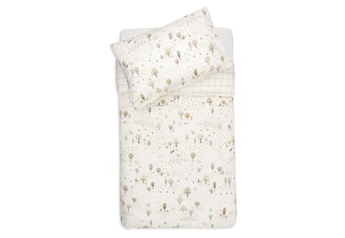 Jollein Juego de Cama Infantil - Tiny Park - 100x140cm - 100% algod&oacute;n - Certificado Oeko-Tex -...