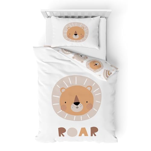 Ropa de cama infantil de franela/franela &middot; Ropa de cama de beb&eacute; Little Lion suave y agradable para...