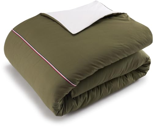 Tommy Hilfiger Juego de ropa de cama (200 x 200 + 2 x 80 x 80 cm), color azul