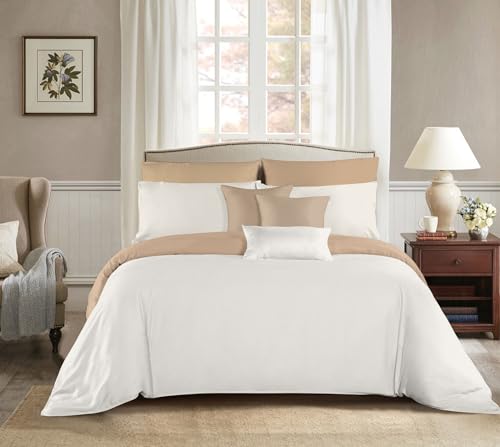 Etrexonline Juego de Funda N&oacute;rdica 4 Piezas Cama 180 - Reversible Doble Color - Microfibra Suave -...