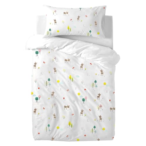 Various Funda nordica Cuna Infantil de 60x120cm Reversible,100% algod&oacute;n Saco nordico y Cubre de...