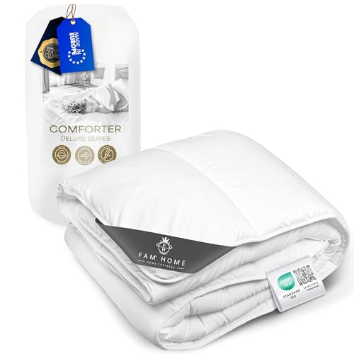 FAM Home Relleno Nordico 140x200 cm Microfibra, Cama 80/90 I Edredon Nordico Cama Hipoalerg&eacute;nico...