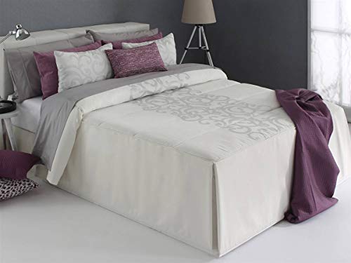 Reig Marti - Colcha edred&oacute;n Amiens 01 Cama 150 - Color Gris C08