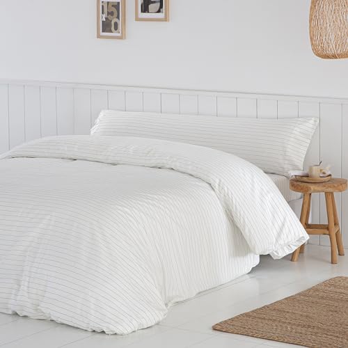 COTTON ARTean Funda N&oacute;rdica Cama 150 Percal Algod&oacute;n 200 hilos TULA Beige Funda edred&oacute;n 240x220 +...