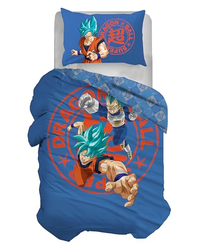 Juego de Funda n&oacute;rdica para Cama Individual Dragon Ball 100% algod&oacute;n, Juego de Funda n&oacute;rdica +...