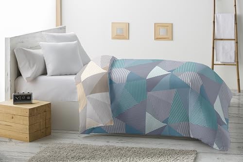 Miracle Home. Edred&oacute;n n&oacute;rdico Reversible Anna de Microfibra 360gr/m&sup2;, Suave y Transpirable Ideal...