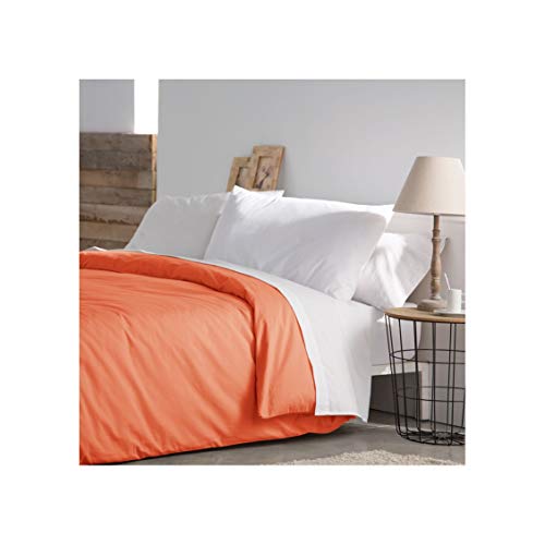 Barcel&oacute; Hogar 07031000305 Funda n&oacute;rdica, basic-liso, naranja, 105 cm, 1 pieza