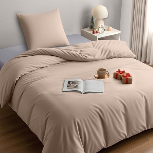 Utopia Bedding Funda Nordica Cama 90 - Microfibra Juego de Funda de Edredon 140x200 cm y 1 Funda de...