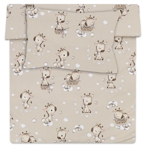 Totsy Baby Funda nordica Infantil 90x120 cm para Cuna 60 - algod&oacute;n Saco nordico y Cubre de edredon...