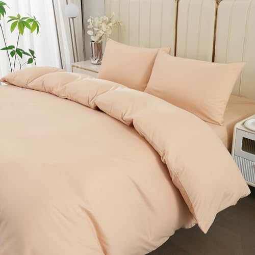 DECODEKO Juego Funda N&oacute;rdica 4 Piezas para Cama 150 - Funda Nordica 240x220cm, Bajera 150x200cm, 2...
