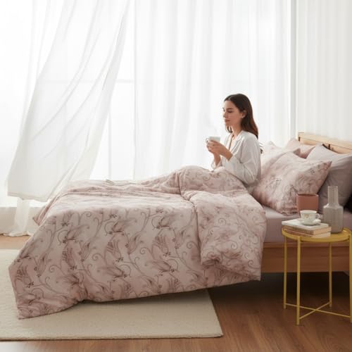 Bassetti Juego de funda n&oacute;rdica Mania para cama de matrimonio, 250 x 200 + 40 cm, incluye s&aacute;bana...