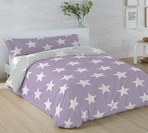 LEBENGOOD Juego de Funda N&oacute;rdica 50% Algod&oacute;n para Cama 135x190/200 con 1 Funda Almohada Funda y 1...