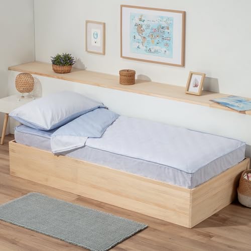 Saco N&oacute;rdico Junior 127 Manterol | Saco Cama Infantil y Juvenil | Cremallera y Gomas Ajustables |...