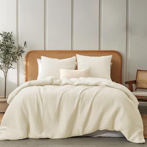Dreamzie Funda Nordica Cama 220x240 Algodon - Juego de Cama con Funda de Edred&oacute;n y 2 Fundas de...