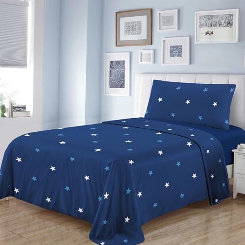 Dalina Textil - Juego S&aacute;bana Cama 90- Juego de S&aacute;banas para Cama 3 Piezas, Bajera Ajustable...