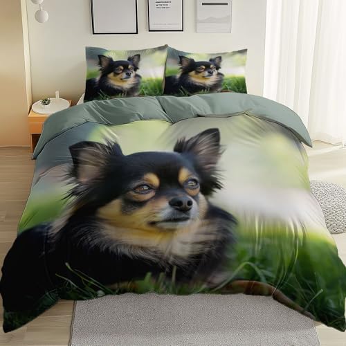 Funda N&oacute;rdica 135 Cm X 200 Cm Microfibra Transpirable Juego De Cama Juego De Funda Edred&oacute;n...