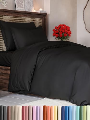 Juego de funda n&oacute;rdica 3 piezas - funda de edred&oacute;n 140x200, 2 fundas de almohada 65x65 -...