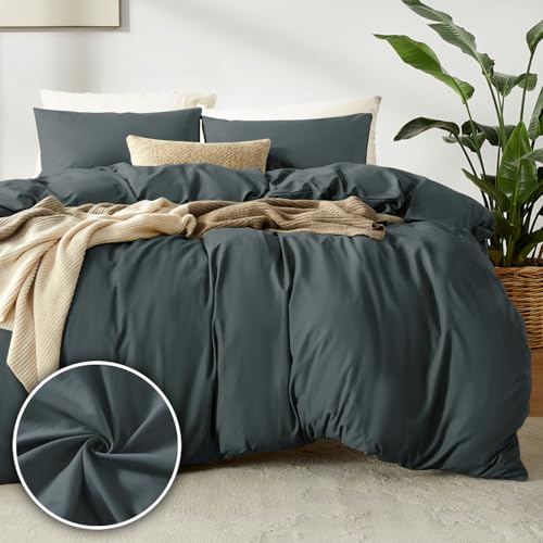 puredown 1PCS Funda Nordica Cama 140x200cm+ 1PCS Funda Almohada 80x80cm, Juego de Cama 100%...