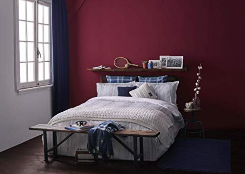 Juego de funda n&oacute;rdica Tommy Hilfiger Byron Natural funda n&oacute;rdica para cama de matrimonio de 2...