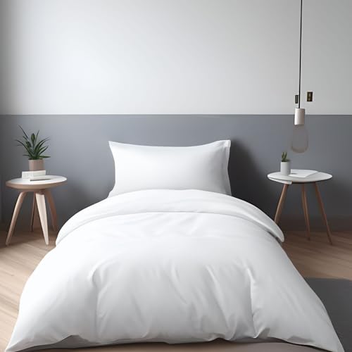 LivinEase Funda Nordica Cama 90 - Microfibra Juego de Funda de Edredon 140x200 cm y 1 Funda de...