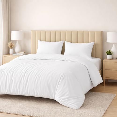 Meteorwi Home - Funda Nordica Cama 90 Microfibra Cepillada Suave &ndash; Juego de 3 Piezas con Funda de...