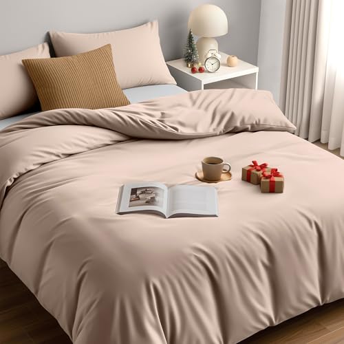 Utopia Bedding Funda Nordica Cama 150 - Microfibra Juego de Funda Edredon 230x220 cm y 2 Fundas de...