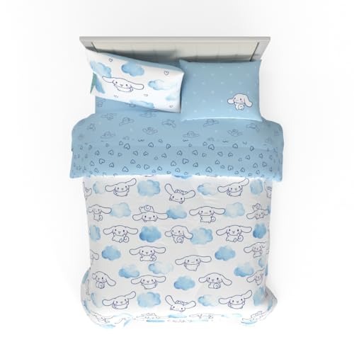 Franco Cinnamorol Set de Ropa de Cama 7 Piezas, edred&oacute;n Reversible Muy Suave y Acogedor con...