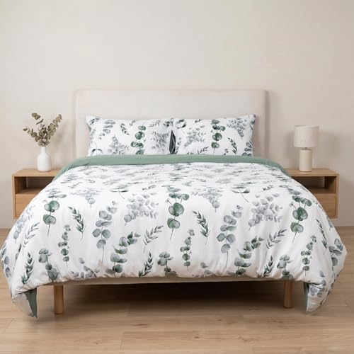 H HANSEL HOME Funda N&oacute;rdica Cama 180 &ndash; 4 Piezas &ndash; 100% Microfibra Suave y Transpirable &ndash;...