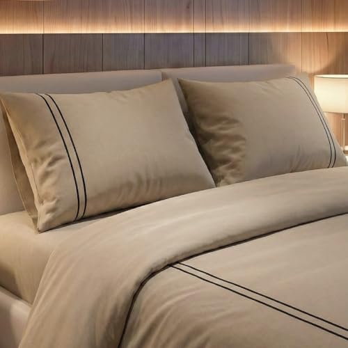 VOUCLER Dream &ndash; Pack 3 Piezas Funda Nordica Cama 150 (260x225 cm) y 2 Fundas Almohadas 50x80 &ndash;...