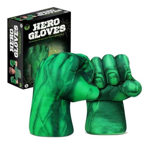 Guantes de Boxeo Gigantes de Hulk | Superh&eacute;roes | Juguetes para ni&ntilde;os | Pu&ntilde;o de Espuma con...