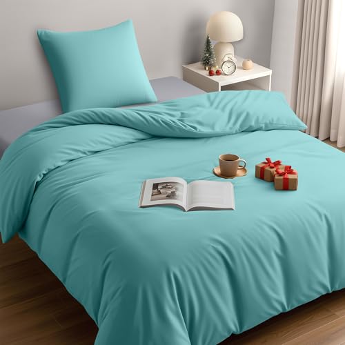 Utopia Bedding Funda Nordica Cama 90 - Microfibra Juego de Funda de Edredon 135x200 cm y 1 Funda de...