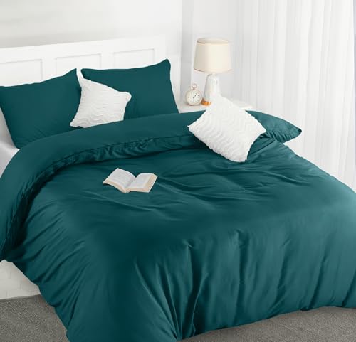Utopia Bedding Funda Nordica Cama 105 - Microfibra Juego de Funda de Edredon 200x200 cm y 2 Fundas...