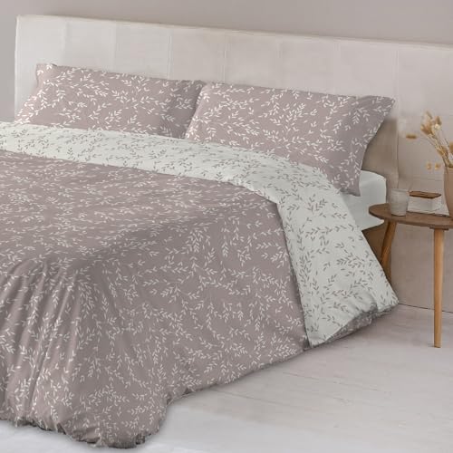 LEBENGOOD Juego de Funda N&oacute;rdica 50% Algod&oacute;n para Cama 150x190/200 con Funda Almohada y 1 Funda de...