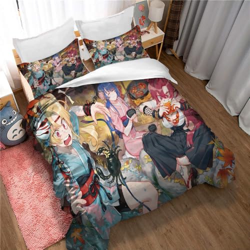 Ste-X Funda N&oacute;rdica Azur Lane | Funda N&oacute;rdica Reversible De 2 Caras con Funda De Almohada A Juego...