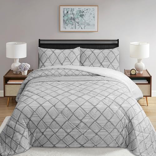 NOVOTEXTIL Edred&oacute;n Invierno Sherpa Cama 135 (230x260) Extra Grueso 540gr/m2 Efecto Borreguito -...