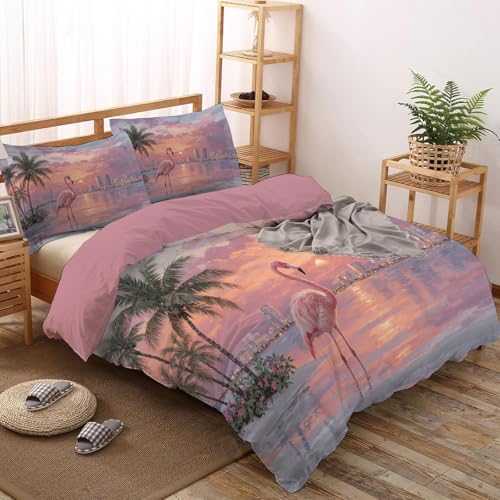 Juego de Funda N&oacute;rdica Reversible para Ni&ntilde;os y Ni&ntilde;as, 2 Piezas Cama 80/90 Microfibra Reflexiones...