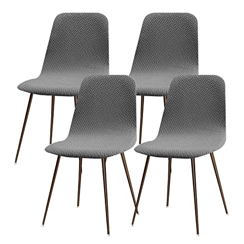 Lydevo Fundas para Sillas de Comedor 4 Piezas Funda de Silla Nordica Cocina El&aacute;sticas Cubiertas...