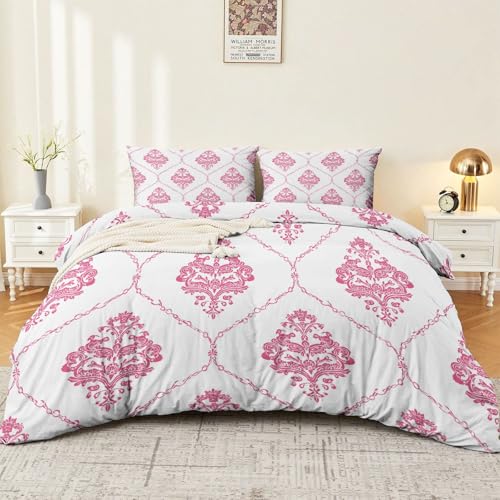 Juego de Funda N&oacute;rdica 135 x 200 cm para Cama 90, Funda de edred&oacute;n Estampada con 2 Fundas de...