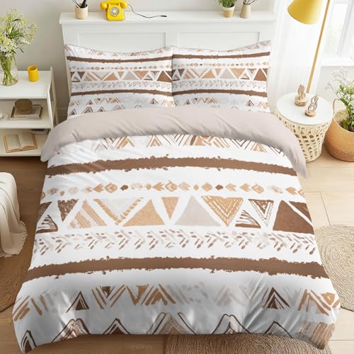 Gen&eacute;rico Funda Nordica Cama 90-135 x 200 cm, Suave Microfibra Juego de Funda Edredon, Minimalista...