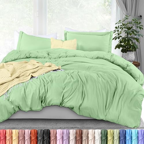 Utopia Bedding Juego de Funda de edred&oacute;n tama&ntilde;o Queen &ndash; 1 con 2 Fundas de Almohada, 3 Piezas,...