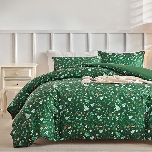 Tokokimo Funda de edred&oacute;n de Navidad 240 x 260 con 2 fundas de almohada 65x65 - con motivos...