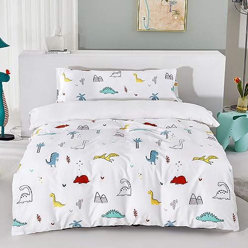 HOMEYA - Juego de Funda N&oacute;rdica Infantil para Cama 105 de 3 Piezas - Funda Edred&oacute;n 160x220, 1...