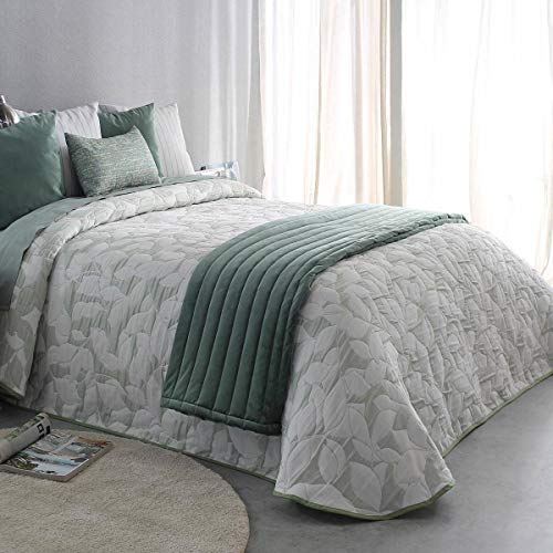 Reig Marti - Colcha Capa OCANYA - Cama 150 Cm - Color Verde C04