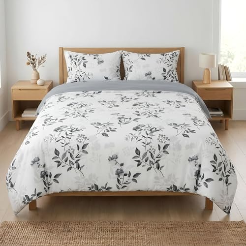 H HANSEL HOME Funda N&oacute;rdica Cama 135-3 Piezas - Microfibra Transpirable - Funda Edred&oacute;n 220x220...