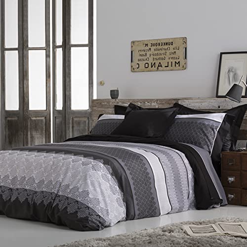 NAF NAF Pack Funda n&oacute;rdica + Fundas de Almohada 100% algod&oacute;n Marble