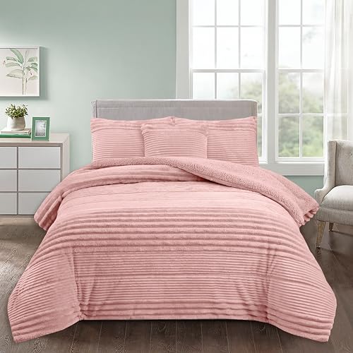 NOVOTEXTIL Edred&oacute;n Invierno Sherpa Cama 135 (230x260) Extra Grueso 560gr/m2 Efecto Borreguito -...